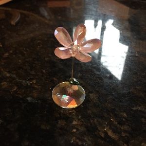 Swarovski flower desk charm